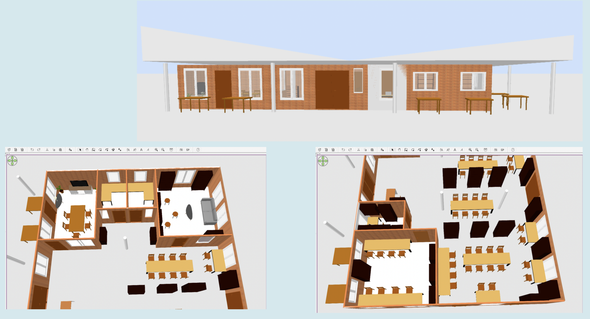 Finalized Renderings of the Learning Center